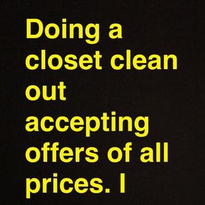 Accepting all offers.